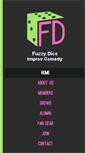 Mobile Screenshot of fuzzydiceimprov.com